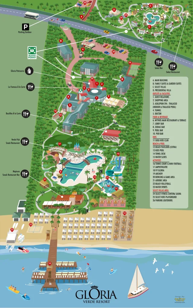 Gloria Verde Resort Map page 0001